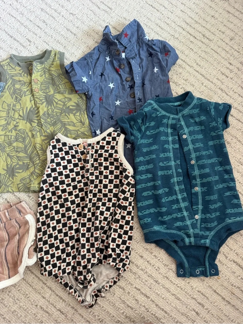 Mixed Rompers and Shorts